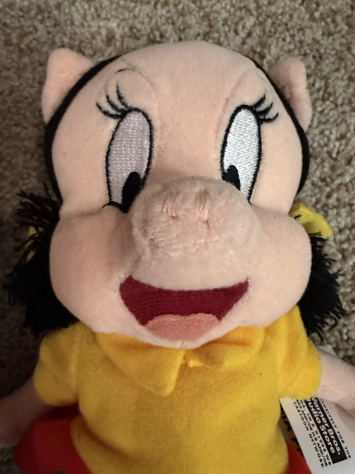 1998 Warner Bros Studio Store PlaySkool Looney Tunes Plush Set Lot 2