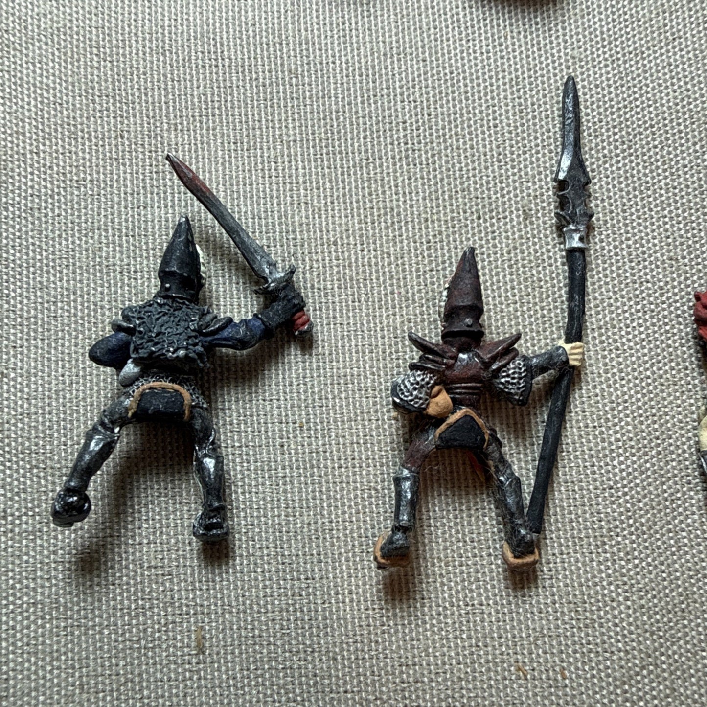 Vintage Metal D&D RPG Miniature Bulk Lot Of 16 Oldhammer Citadel Wizards Elves