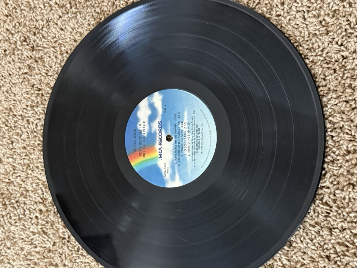 Elton John Vinyl 4 LPs Madman Dont Shoot Me Captain Fantastic Rock Westies