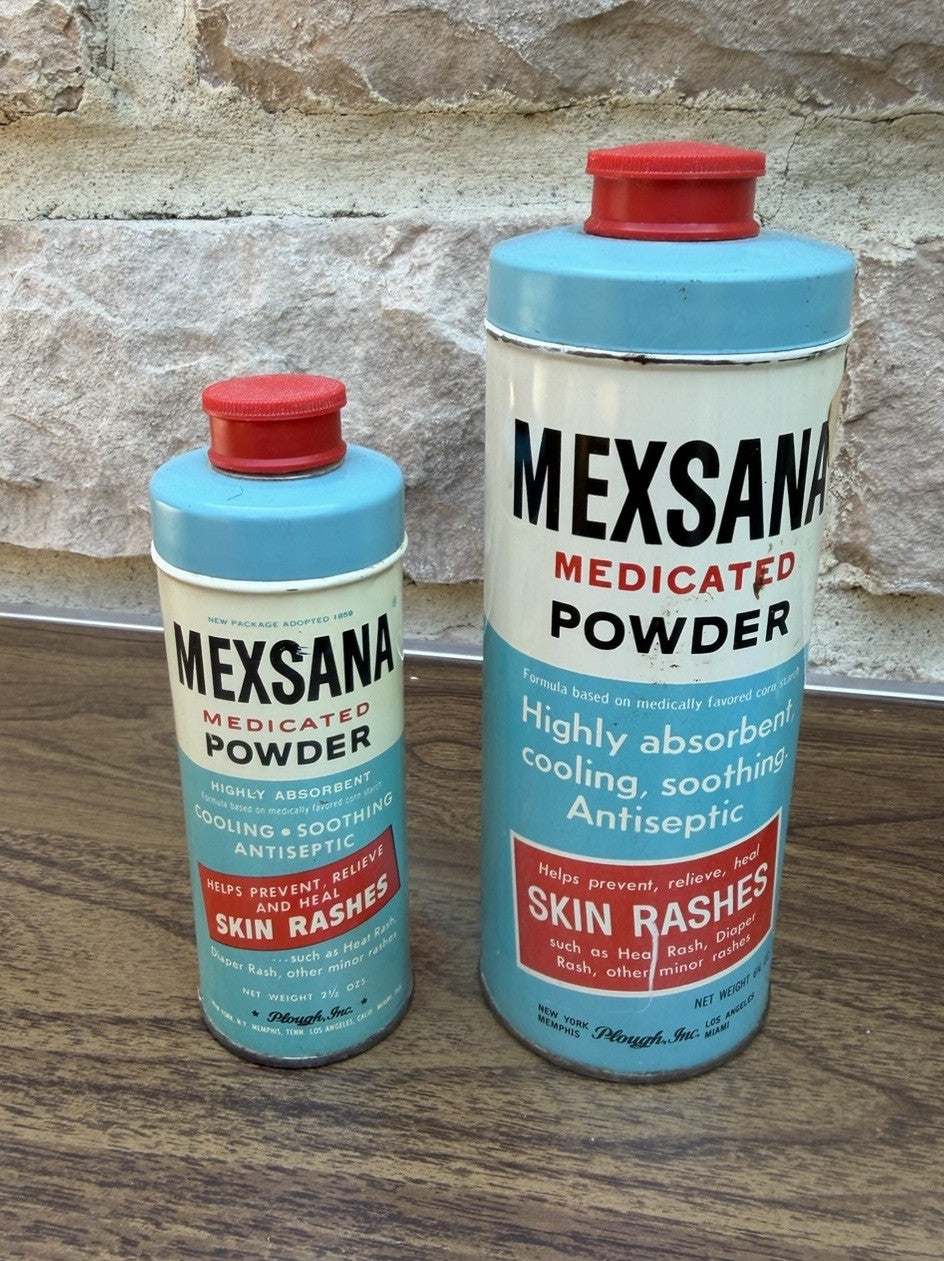 Vintage Apothecary Medicine Bottle Graphic Tin Lot Shaving Bluing Advertising Se