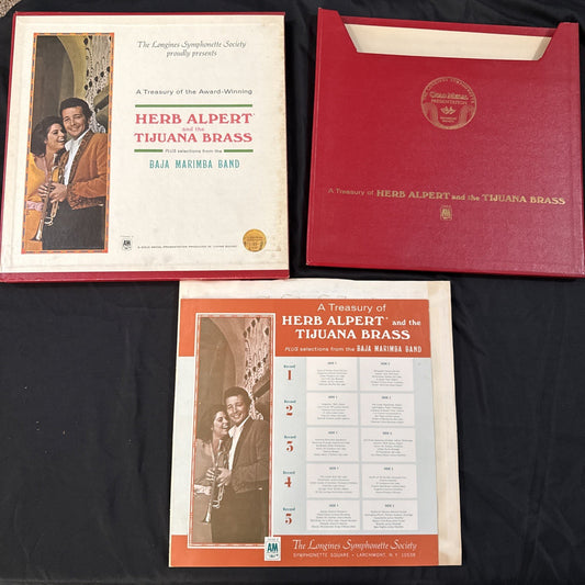 Herb Albert & the Tijuana Brass Vinyl Record Lot ~ Box Set + Greatest Hits NICE
