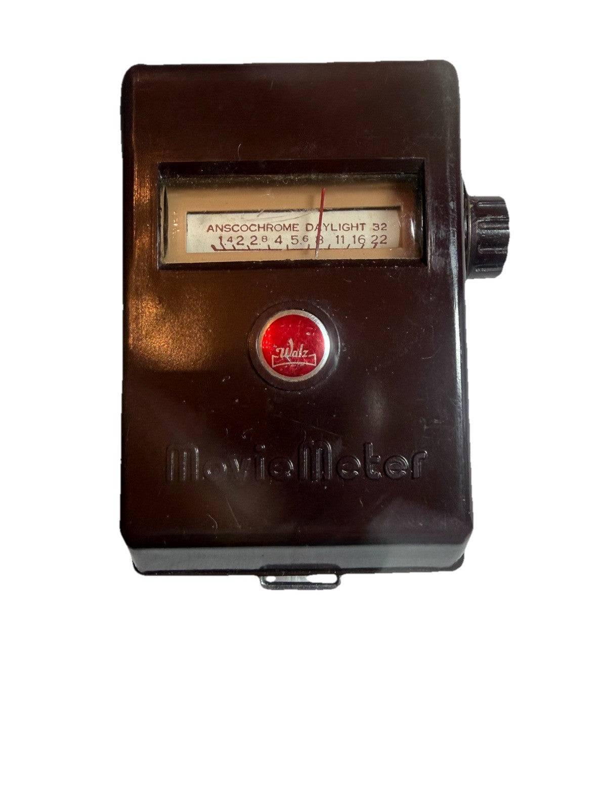 Vintage Walz Preset M1 Movie Light Meter 8mm 16mm Camera Japan Brown Case