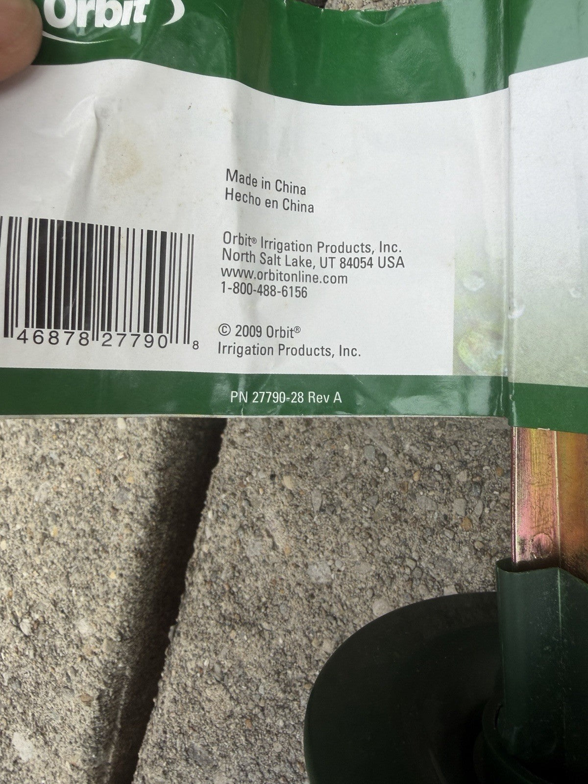 Orbit Garden Hose Guide 4 Pack 27790 Zinc Spike Plant Protector Lot 2 Packs New