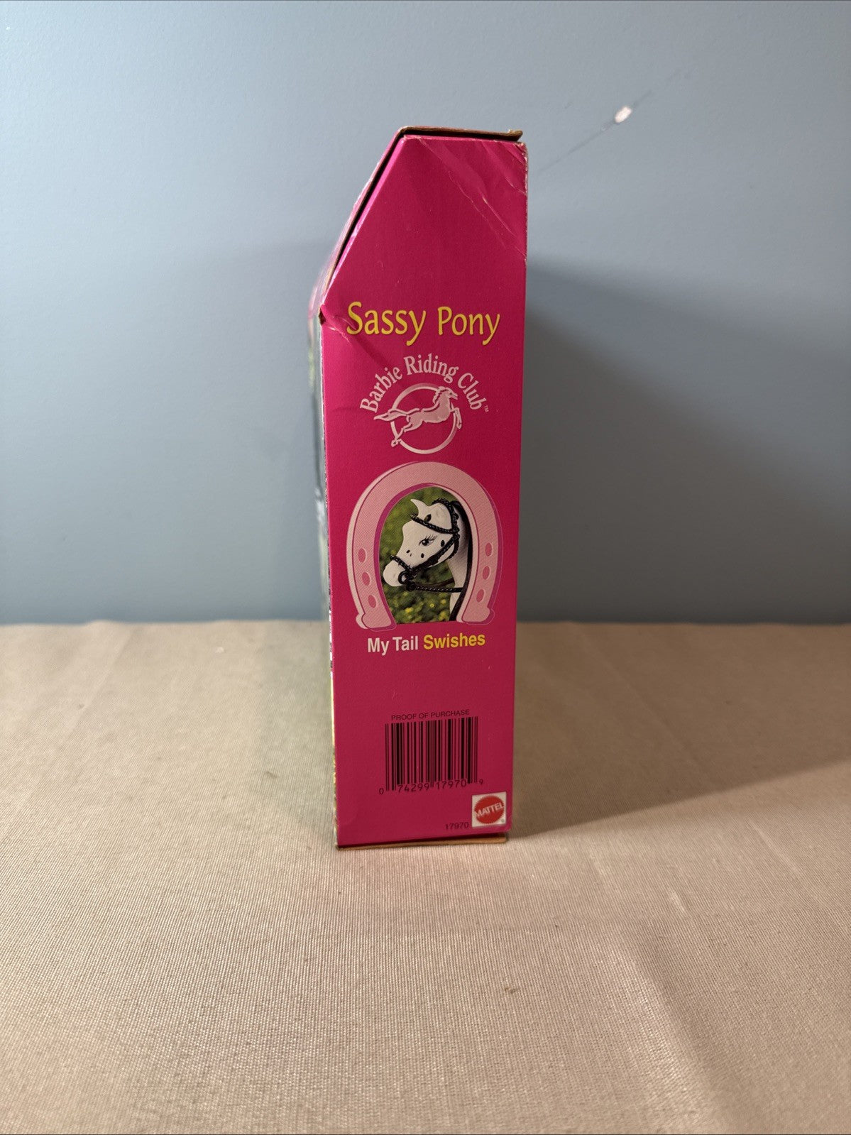 Vintage 1997 Barbie Walking Pony Sassy Pony Tail Swishes Mattel NIB
