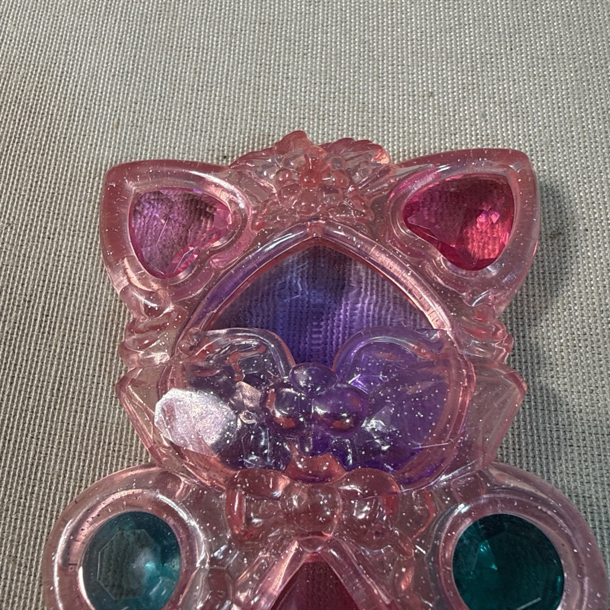 Vintage 1994 Hasbro Magic Treasure Rocks Kitty Fish Complete Gems Figures Pair