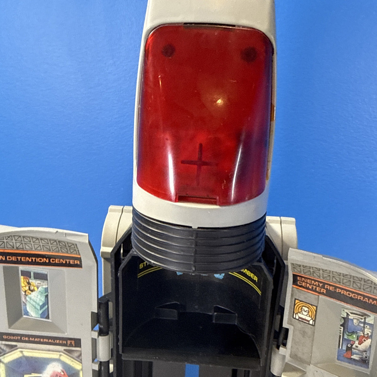 Vintage Tonka GoBots Command Center Playset Carrying Case 1980s Incomplete Set