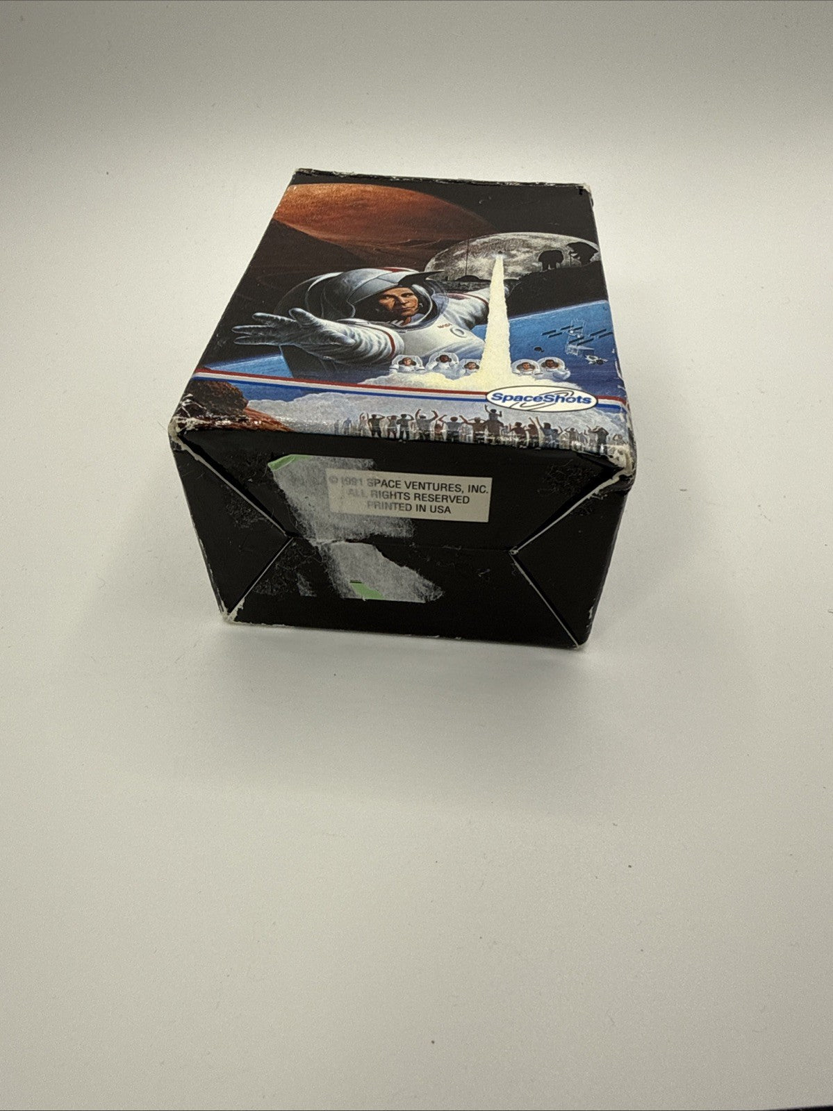 NASA Space Shots Card Set Moon Mars Neil Armstrong Embossed 36 Cards