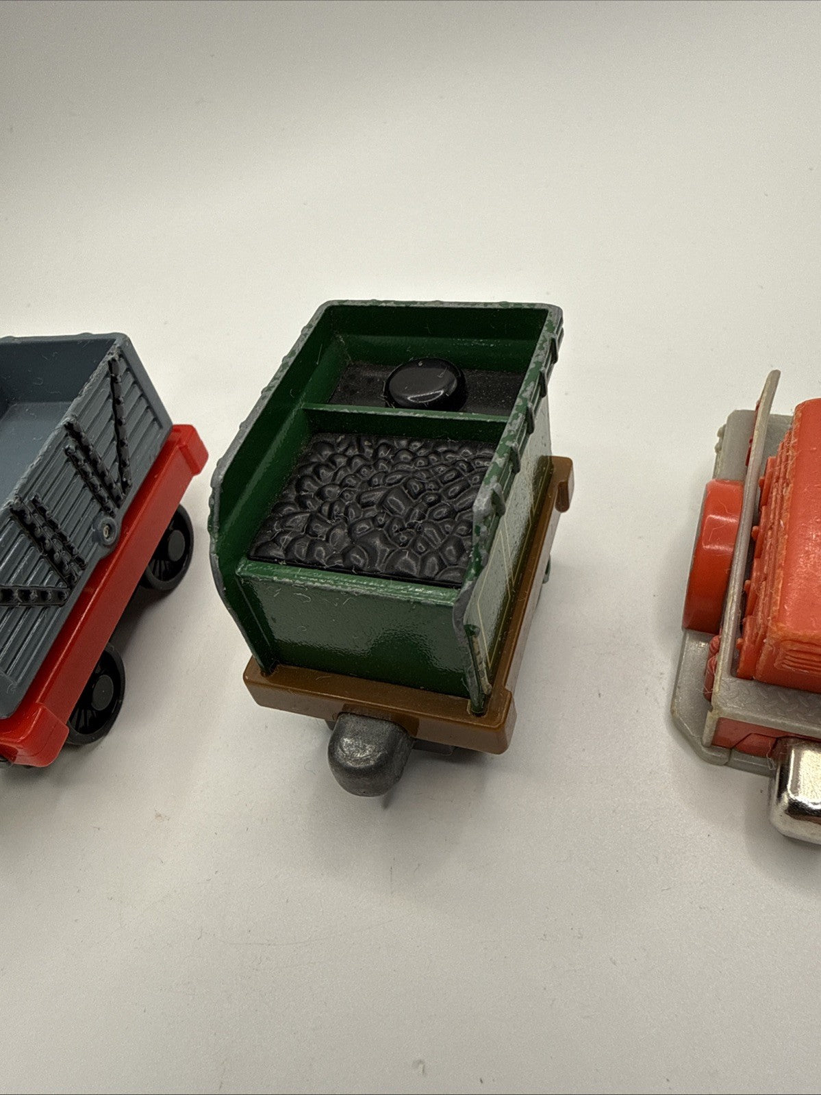 Thomas Take Along Train Cars Lot of 3 Tenders Learning Curve Diecast