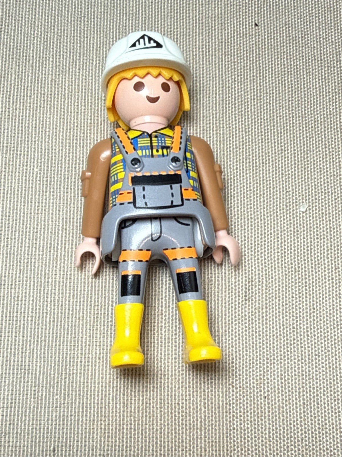 Playmobil Construction Site Figure Lot Scaffold Tools Painter Accessories