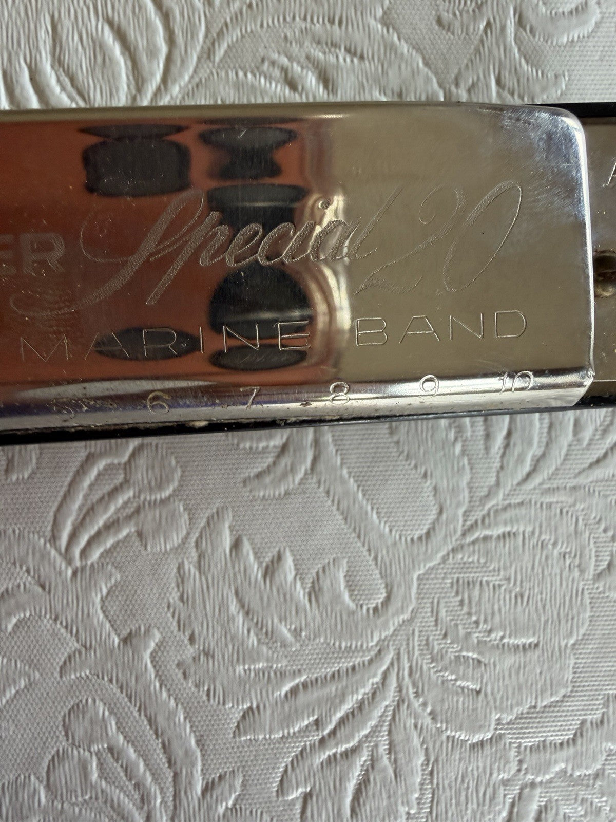 Vintage Hohner Special 20 Marine Band Harmonica Key A Case Germany Plus Kazoo
