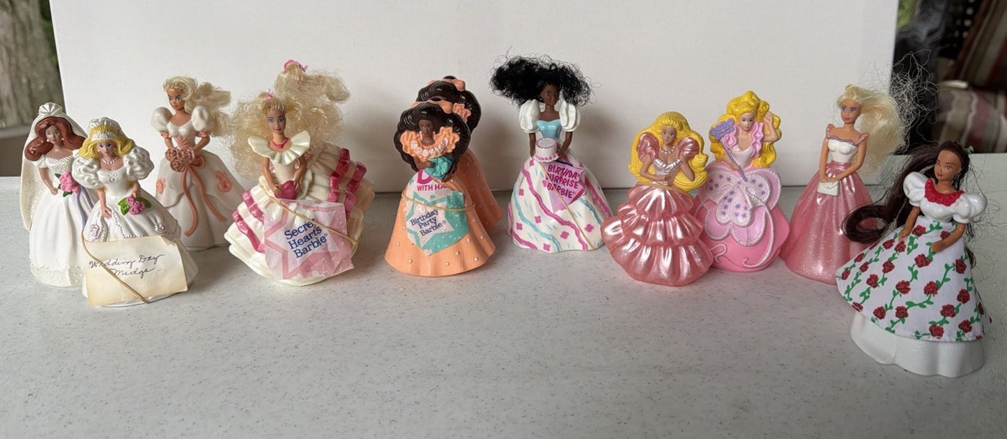 Vintage 1991 McDonald's Barbie Happy Meal Figure Lot Mattel Collection