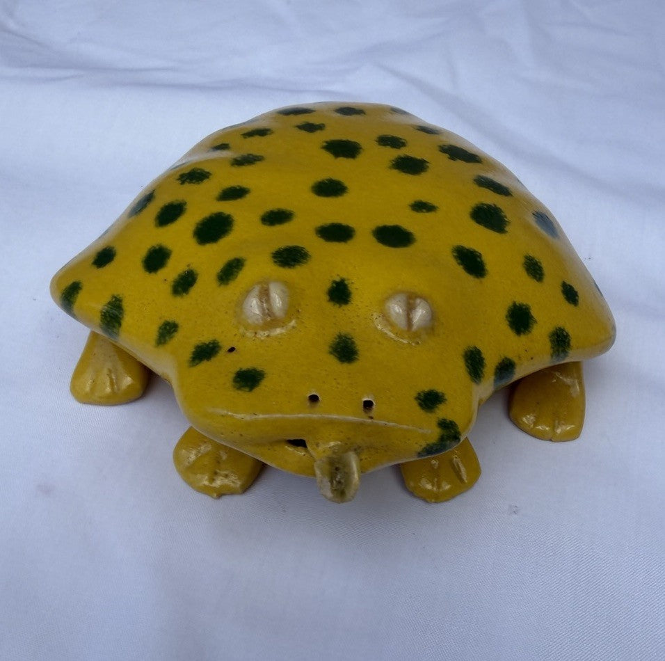Vintage Frog Figurine Collection Ceramic Glass Cast Iron Art Pottery Mixed Lot