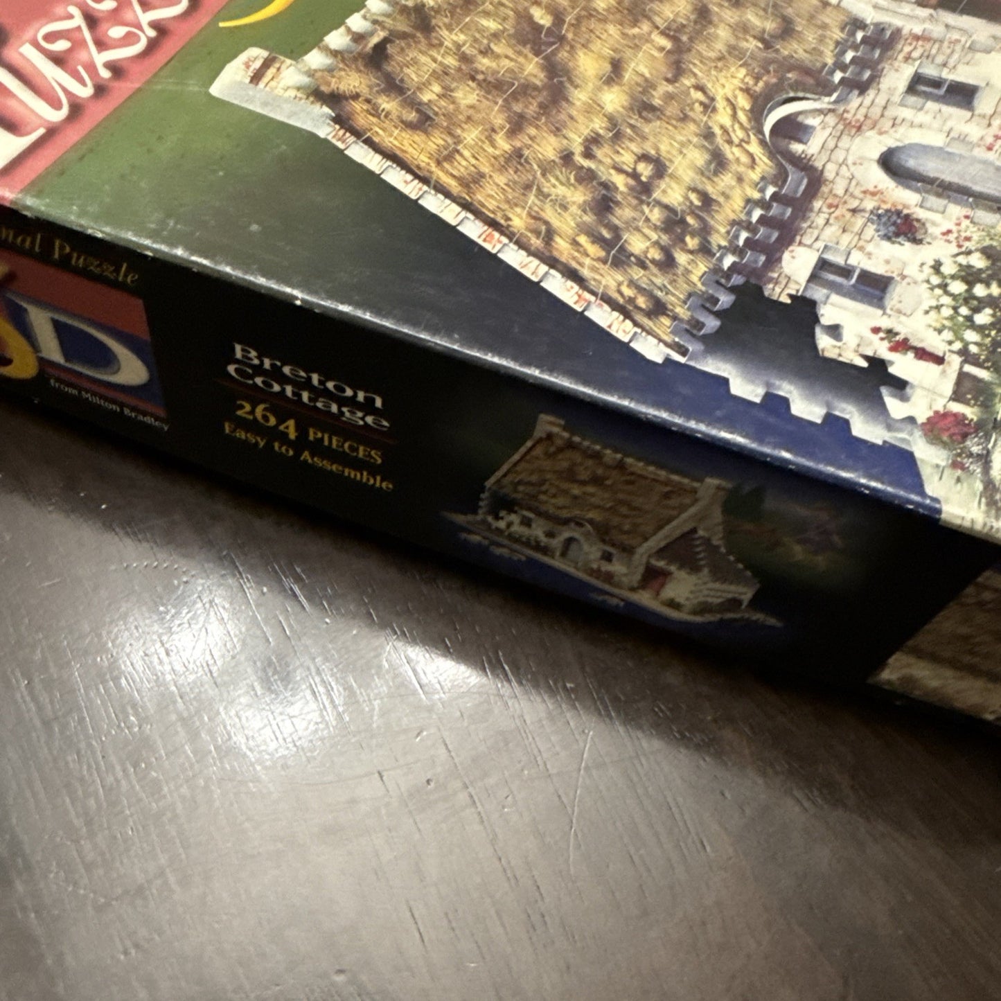 Vintage 1994 1995 Puzz 3D Maison Catherine Breton Cottage Puzzle Lot 2 Wrebbit