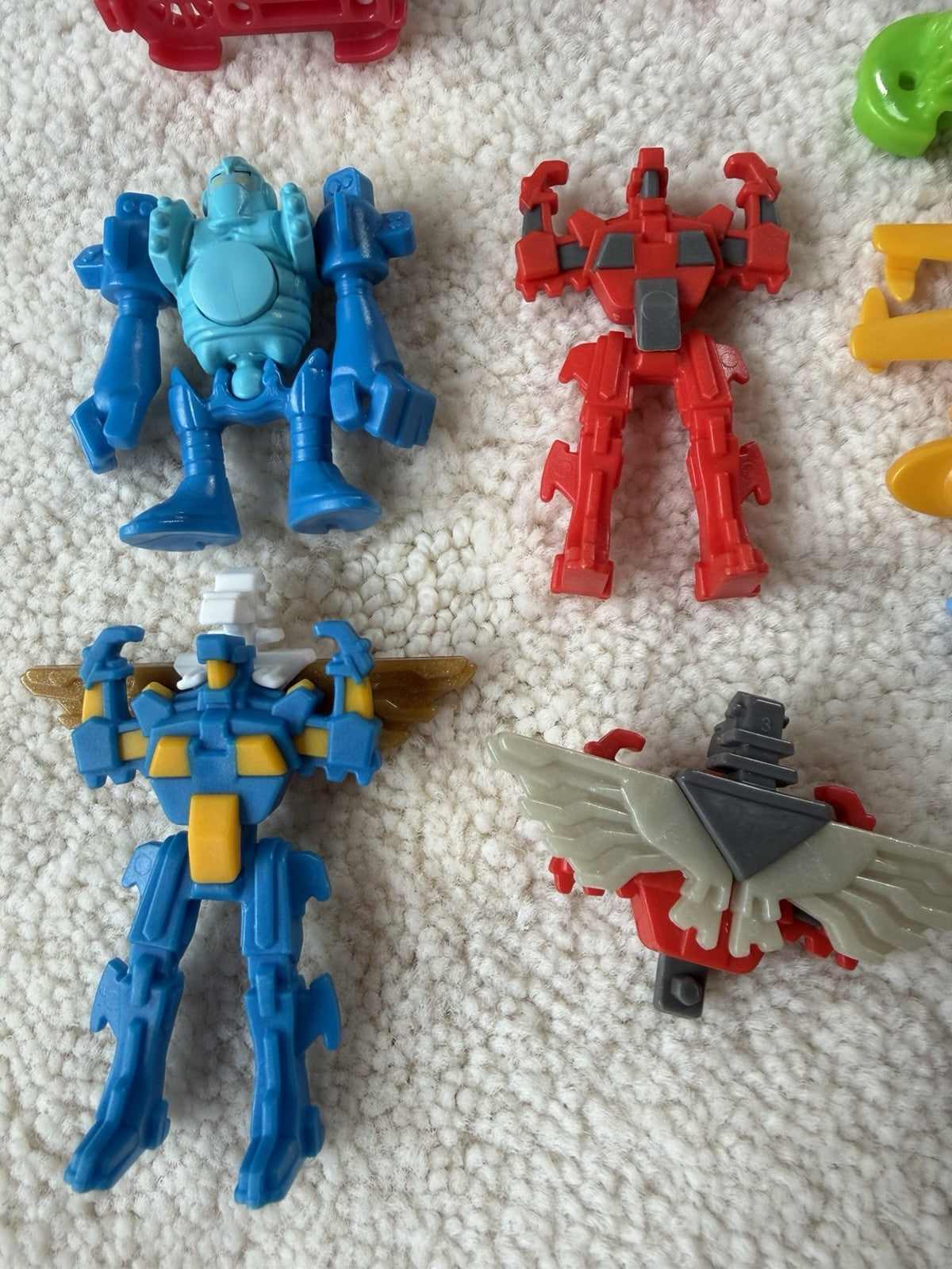 Vintage Kinder Surprise & Fast Food Toy Lot of 100+ Miniature Vehicles & Figures