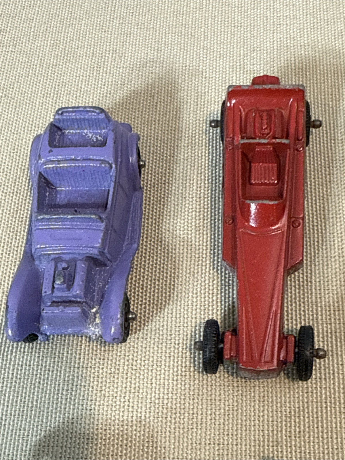 Vintage Tootsietoy Diecast Cars Lot of 12 Dragster Jeep Land Rover Greyhound Bus