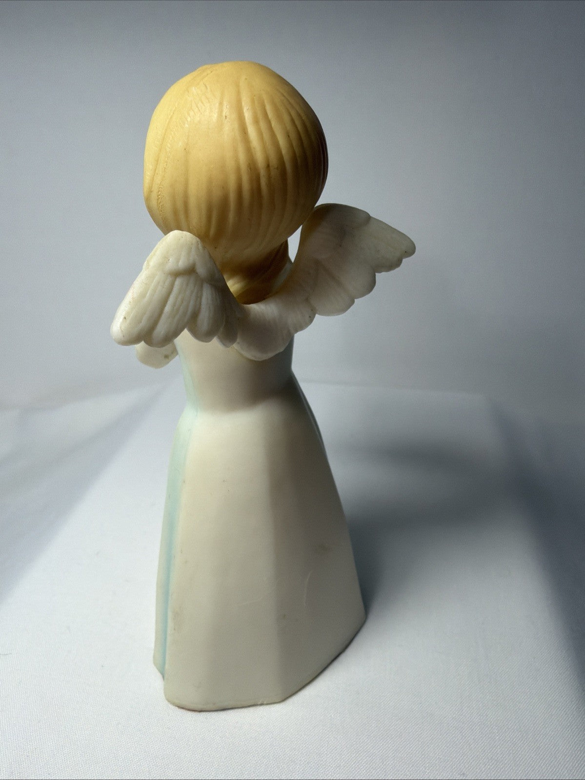 Vintage Christmas Angel Harp ART Plastics Hong Kong