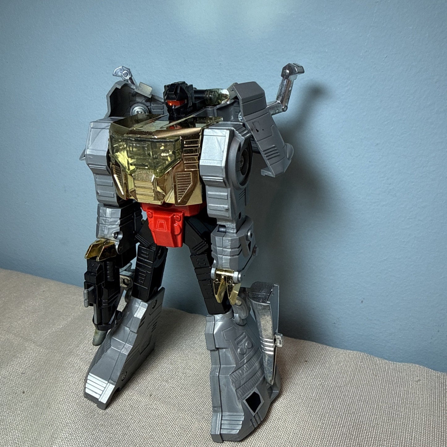 Vintage 1985 Hasbro Transformers G1 Grimlock Dinobot Figure Incomplete