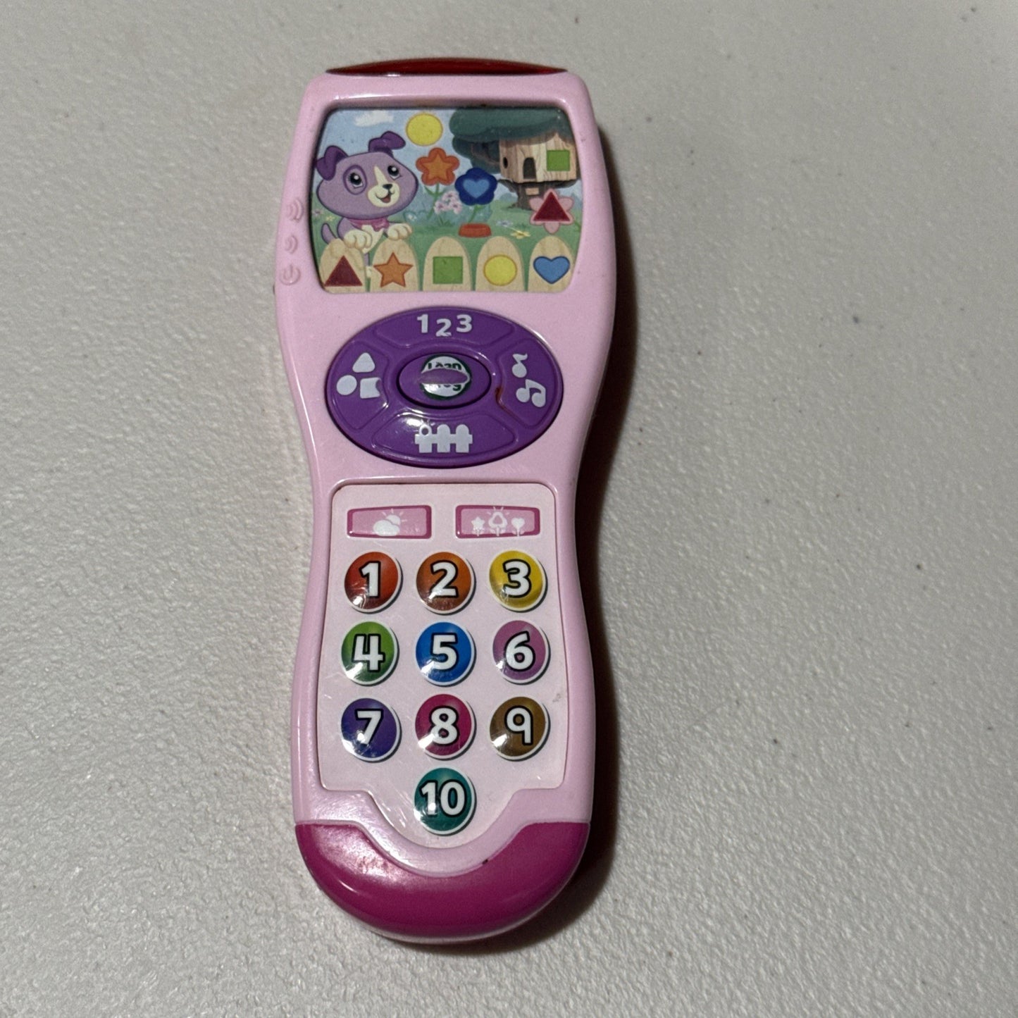 Leap Frog Violet's Learning Lights Remote Control Toddler Toy Sounds Songs 2014