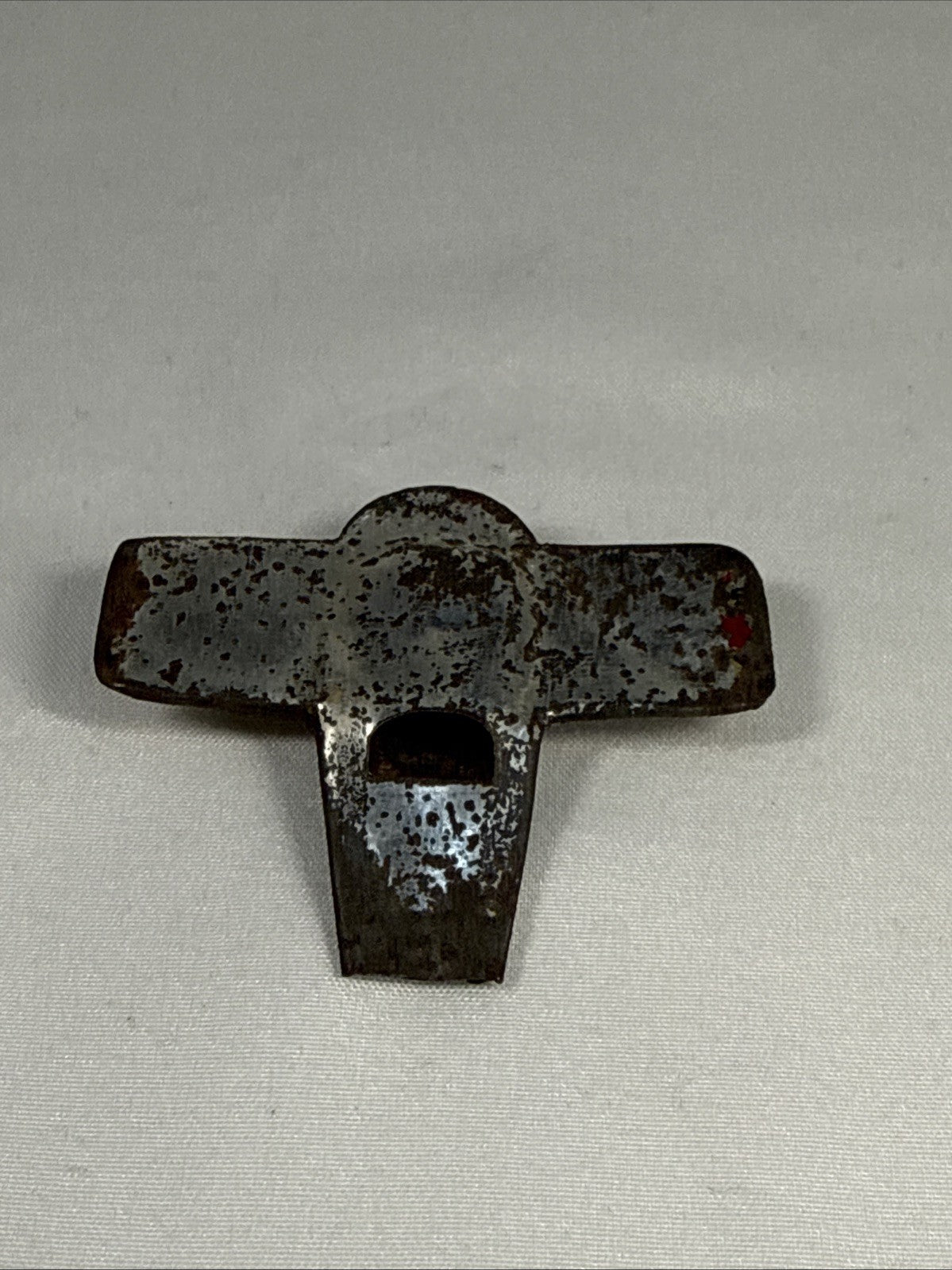 Antique Tin Litho WWII Toy Airplane Whistle 2 Inch