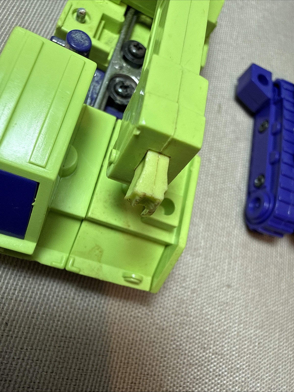 Vintage Hasbro Transformers G1 Devastator Constructicons 6 Figure Incomplete
