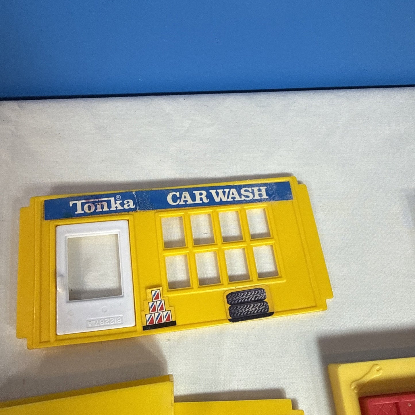 Vintage Tonka Builder Playset 5051 Shell Station Car Wash Parts Incomplete 1979