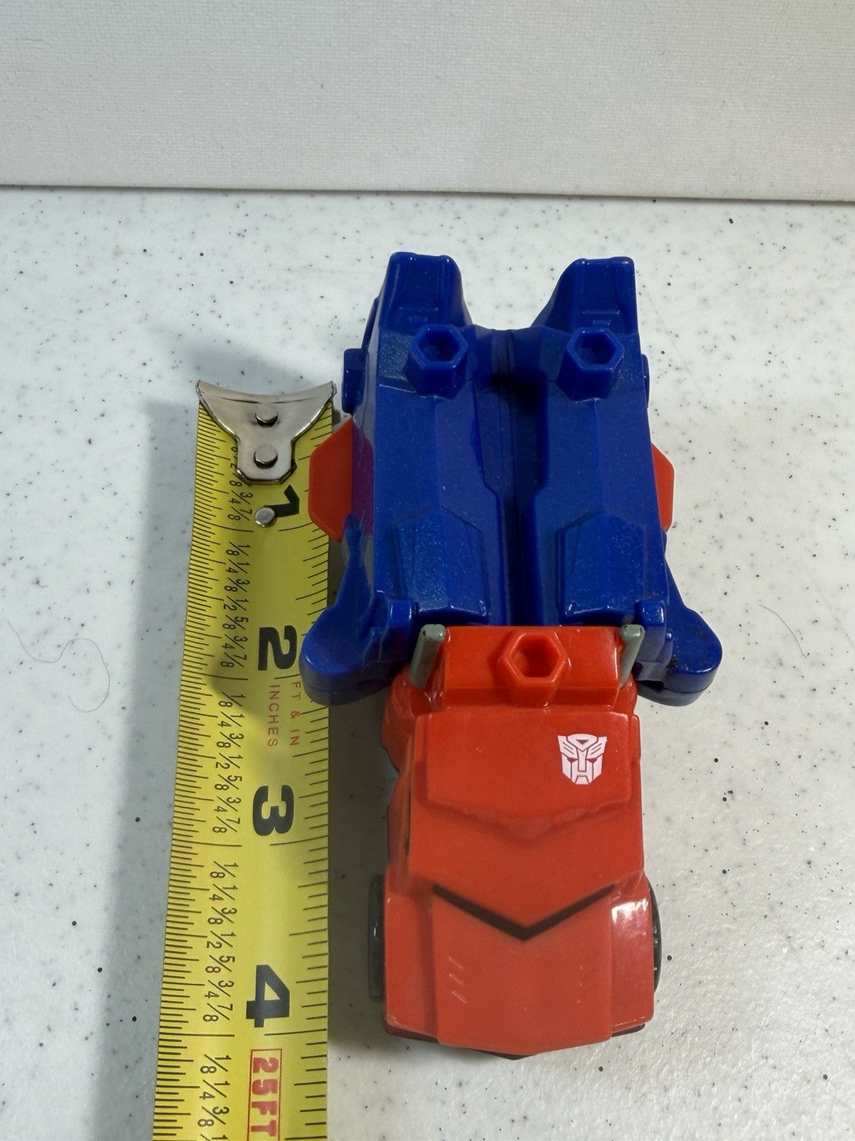 Transformers Optimus Prime McDonald's Truck 2024 Hasbro Figure Toy Lot of 2