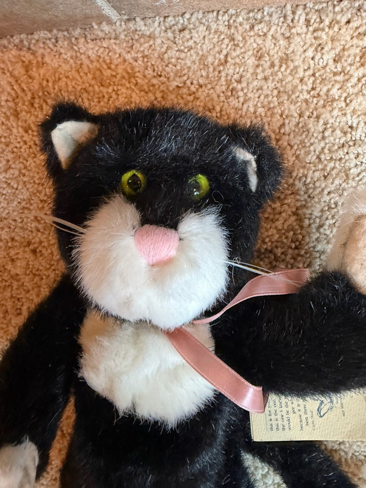 Vintage Boyds Collection Plush Lot 3 Cat Bunny Bears 1984-1994 Stuffed Animals