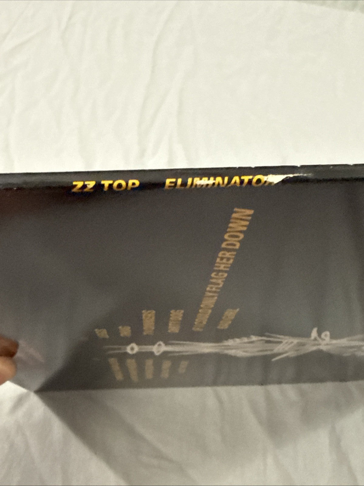 ZZ Top Eliminator Vinyl LP Warner Bros 1 23774 Legs Sharp Dressed Man 80s Rock
