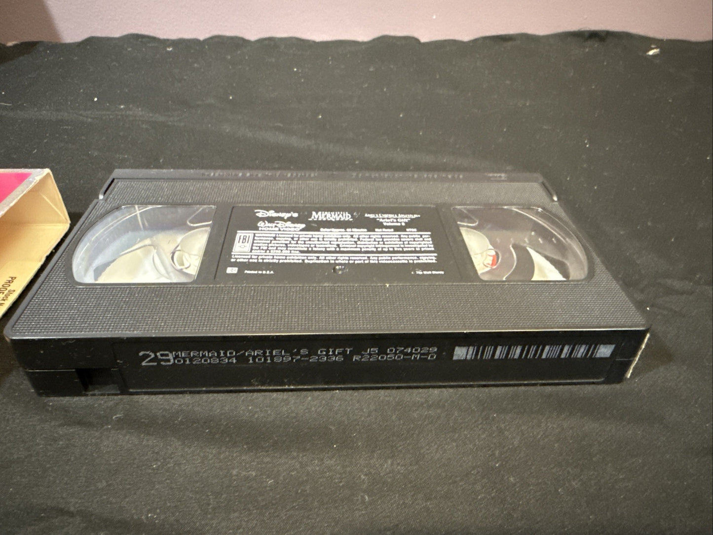 Disney Little Mermaid Ariel VHS Gift Tape Undersea Adventures