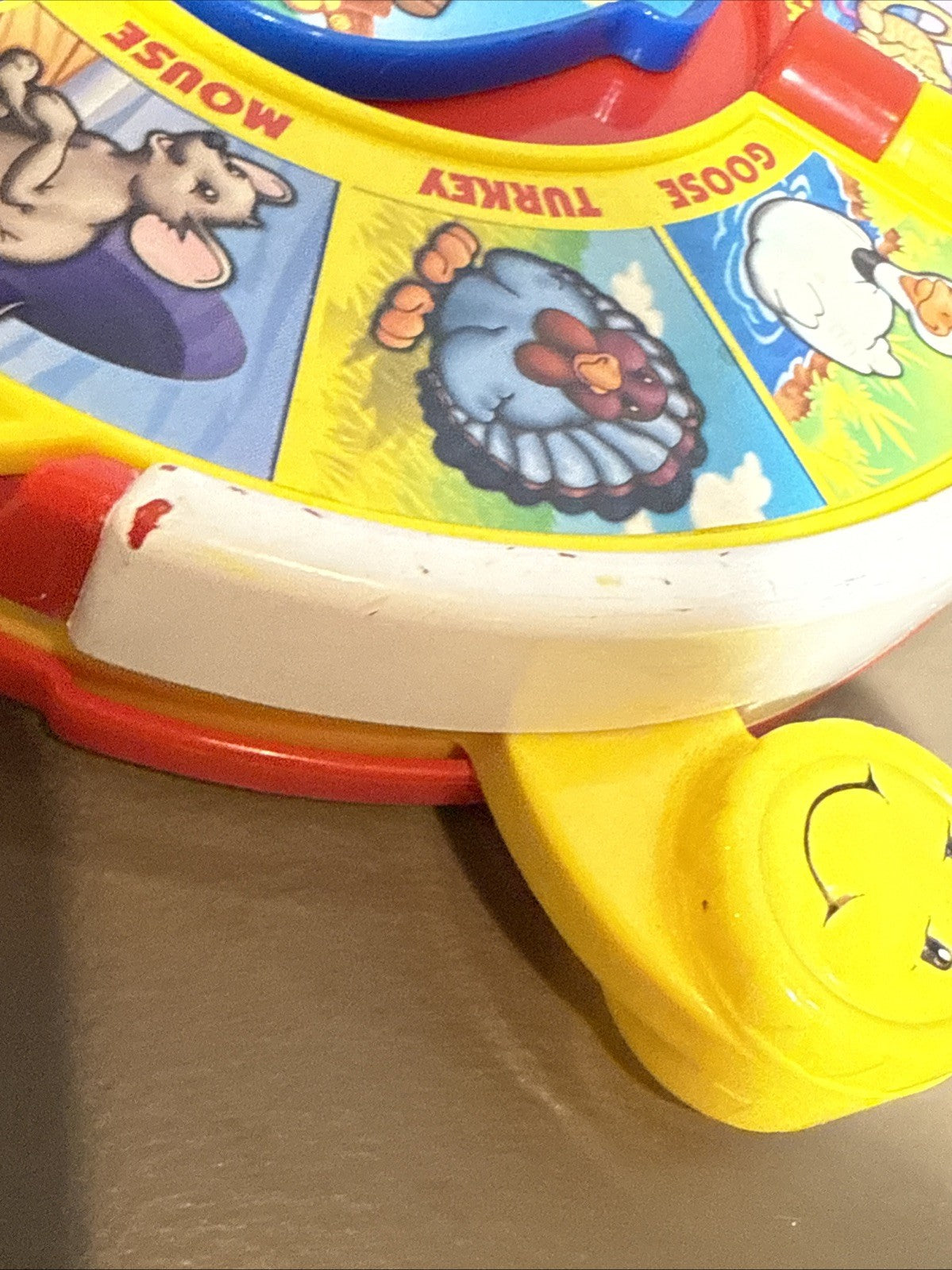 Mattel See N Say Animal Sounds Toy Talking Learning Toy Works 2003