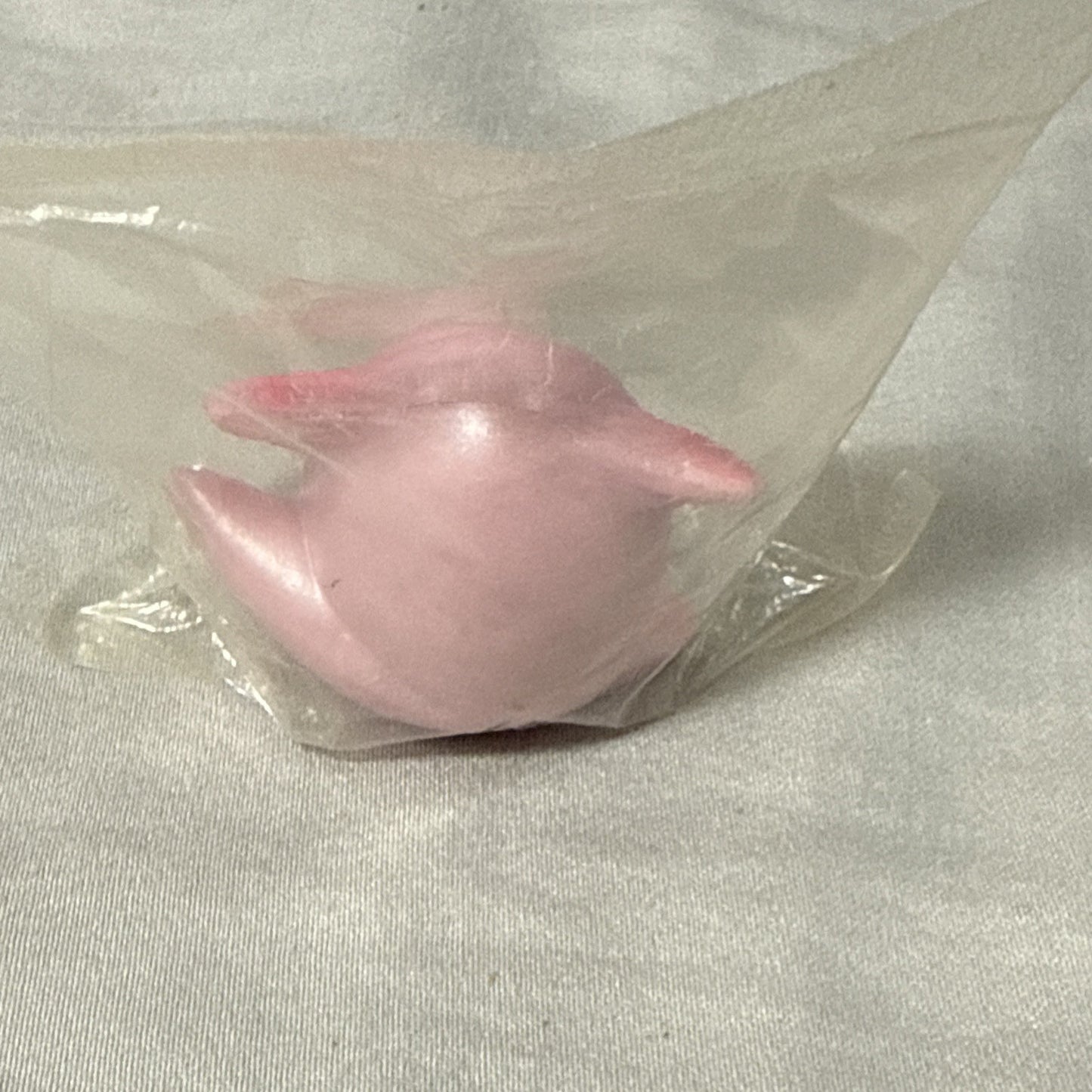 Vintage 1990s Pokemon Chansey Pearl Pink Egg Figure 1.5 Inch Sasco New Sealed