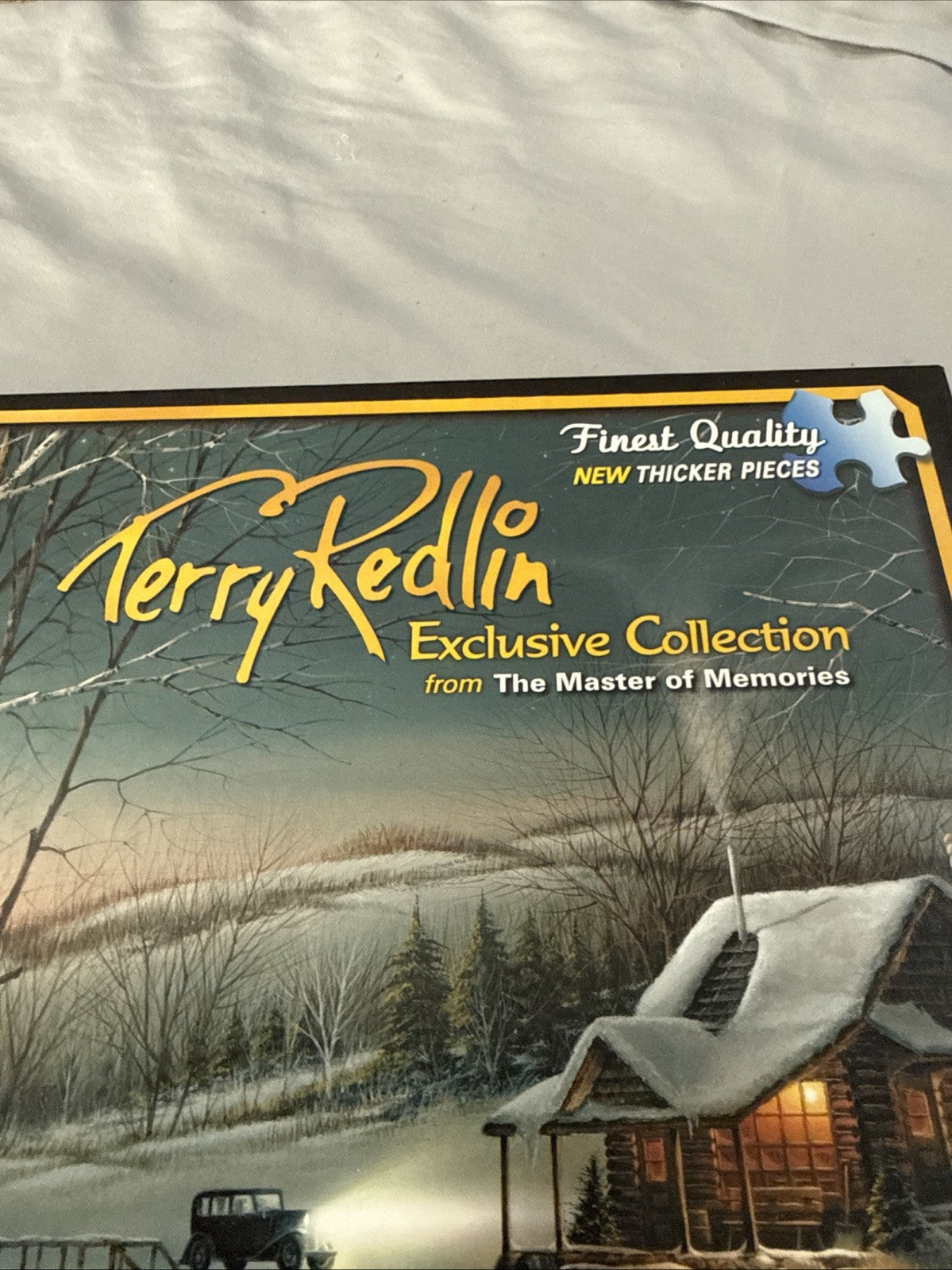 Terry Redlin Winter Wonderland 1000 Piece Puzzle Thick Pieces Made in USA