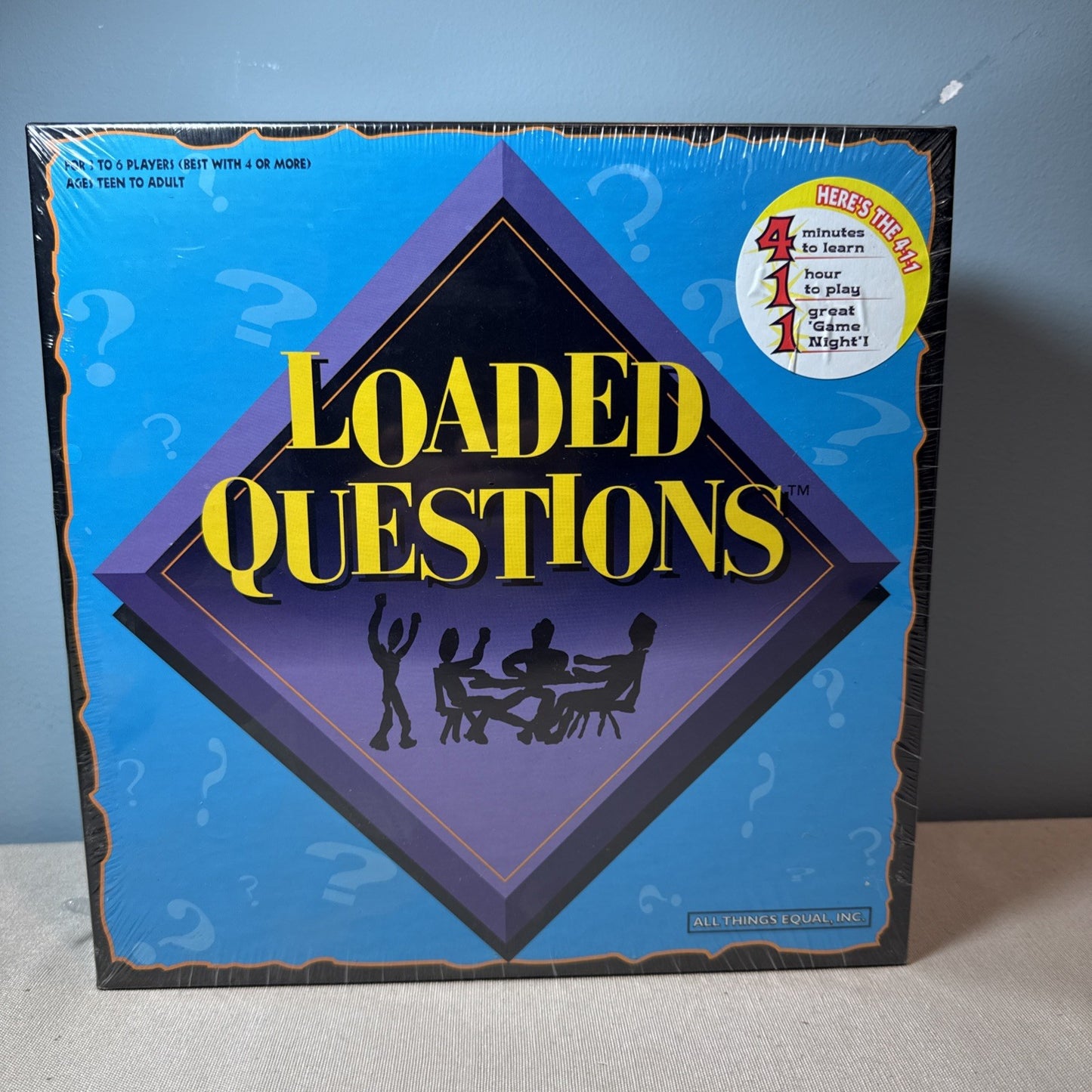 Loaded Questions Party Game 2003 Sealed Brand New Family Trivia Game