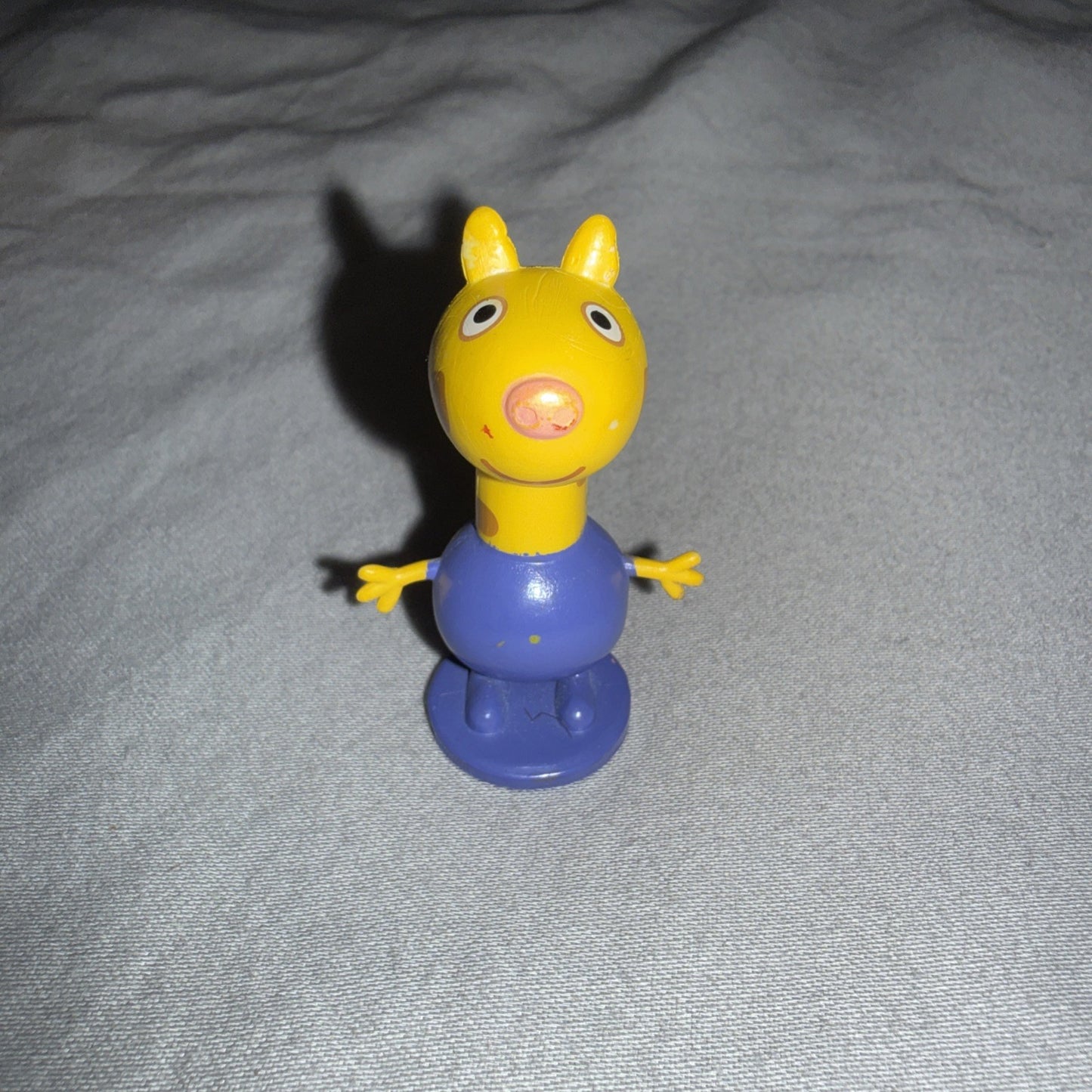 Peppa Pig Figures Peppa Rebecca Rabbit George Pig Toys Set 3