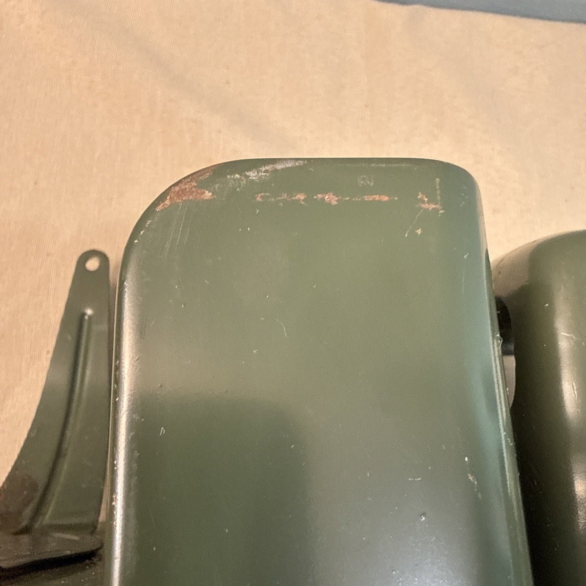 Vintage Buddy L Army Searchlight Repair Unit Pressed Steel Military Truck 1950s