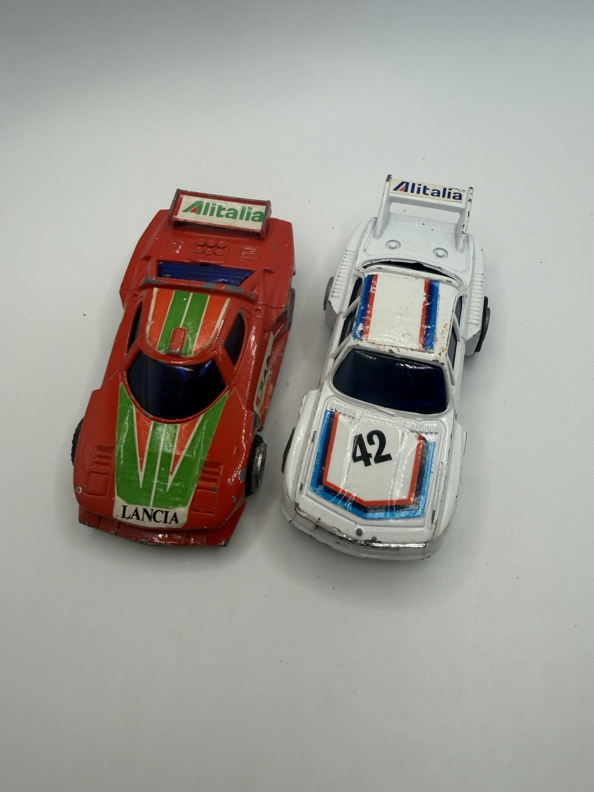 Vintage Diecast Toy Cars Lot 5 Tootsietoy Zee Lancia Stratos BMW 3.5 CSL Metal