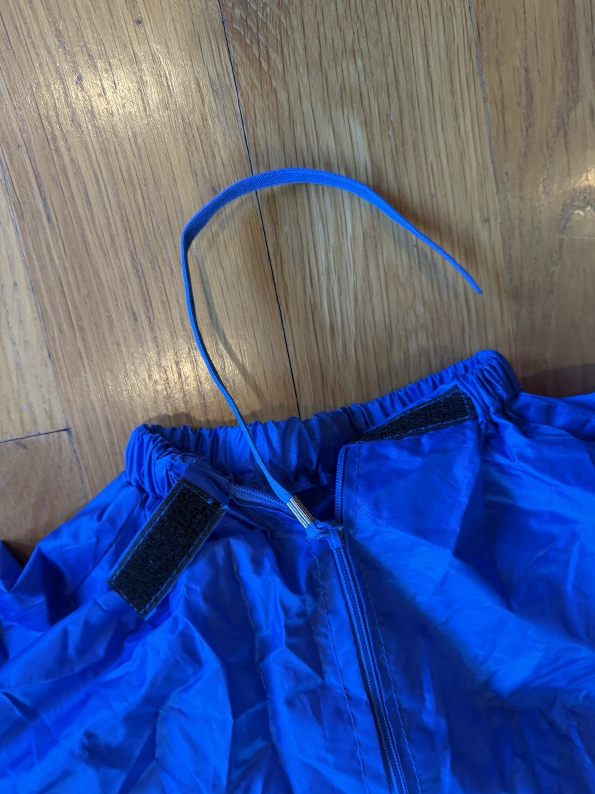 Adult Inflatable Blue Man Full Body Costume Complete with Working Fan Size S/M