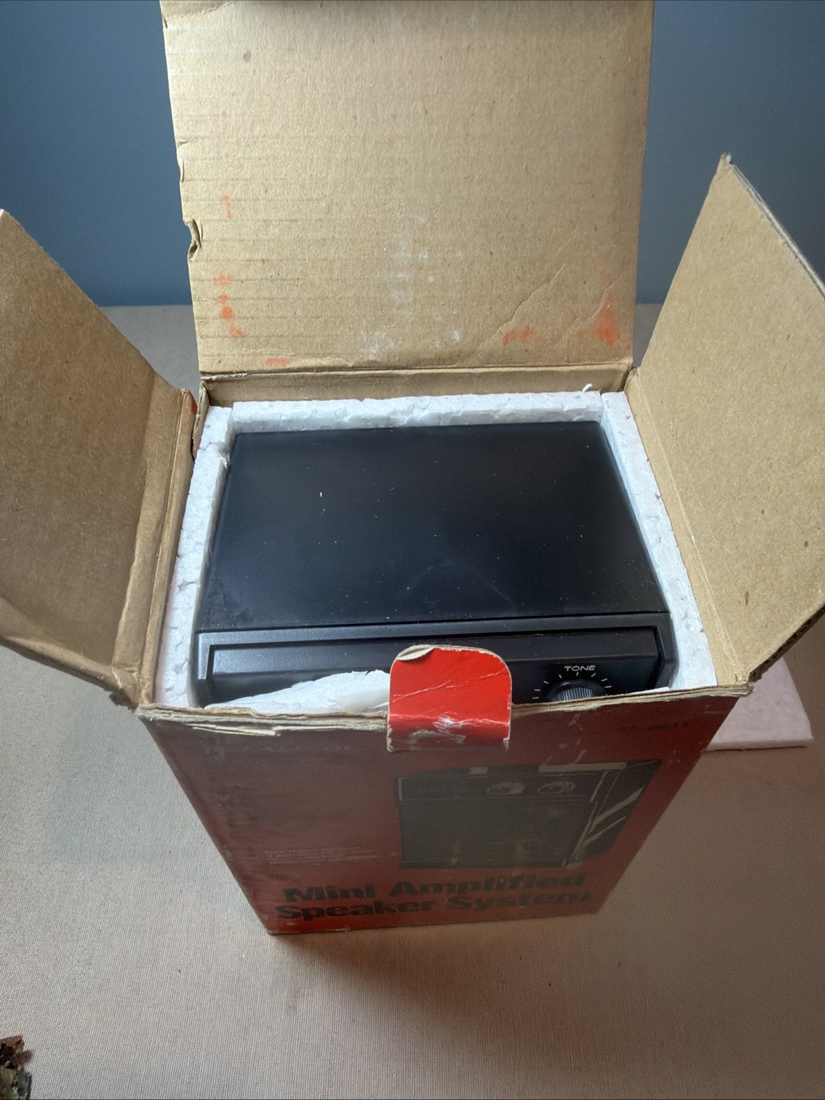 Radio Shack MPS-5 32-2031 Amplified Speaker System Vintage Portable Audio