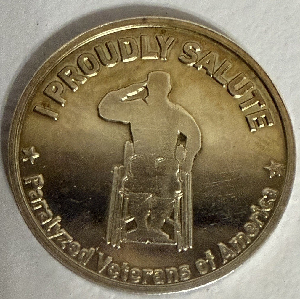 Honor Flight Columbus Paralyzed Veterans of America Commemorative Coin Set PVA