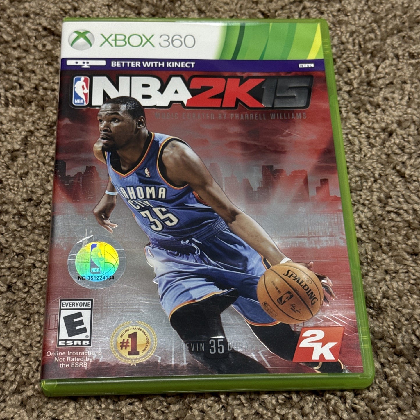Xbox 360 Game Lot Call of Duty Ghosts and NBA 2K15