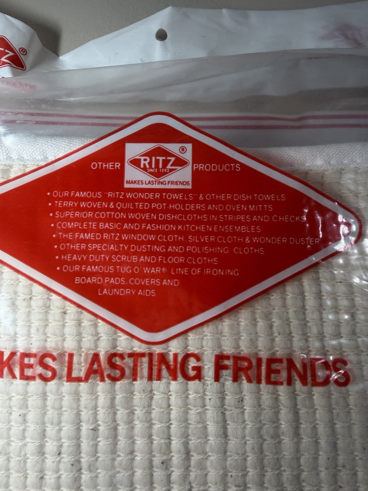 Vintage Ritz Tug O War Ironing Board Pad No 800 Super Thick Standard Size NEW