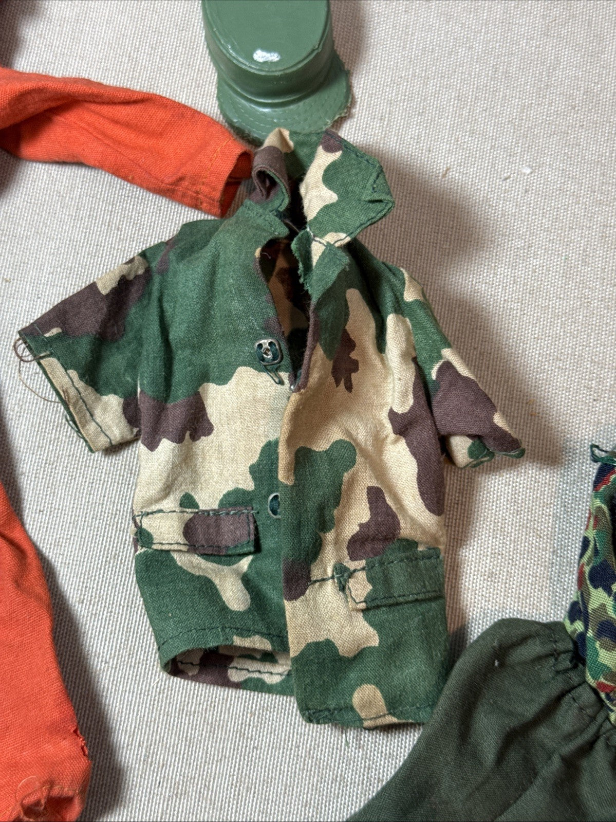 Vintage GI Joe with Accessories for 12" Figures  Clothes Shoes Atomic Man Arm