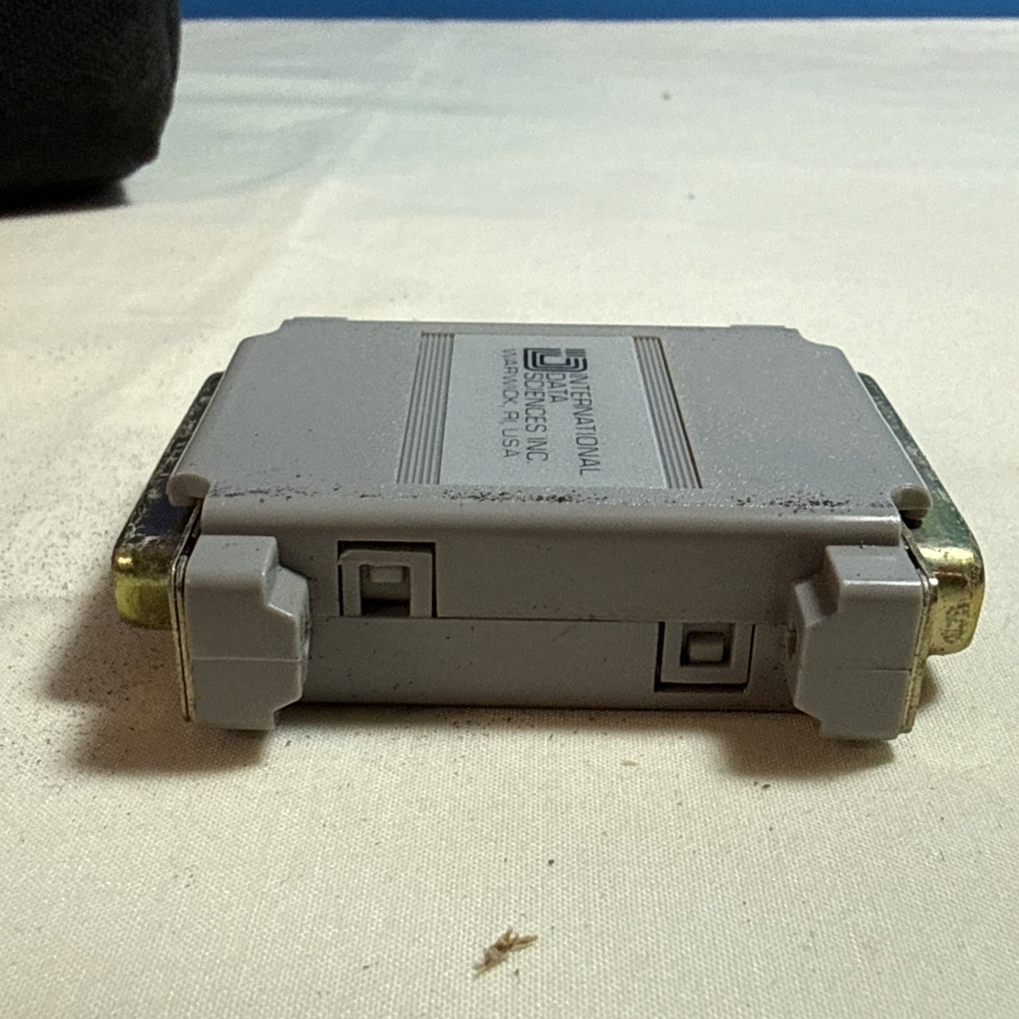 Vintage IDS Blue Box 100 RS-232 Breakout Box Diagnostic Tester DB25 Siemon Case