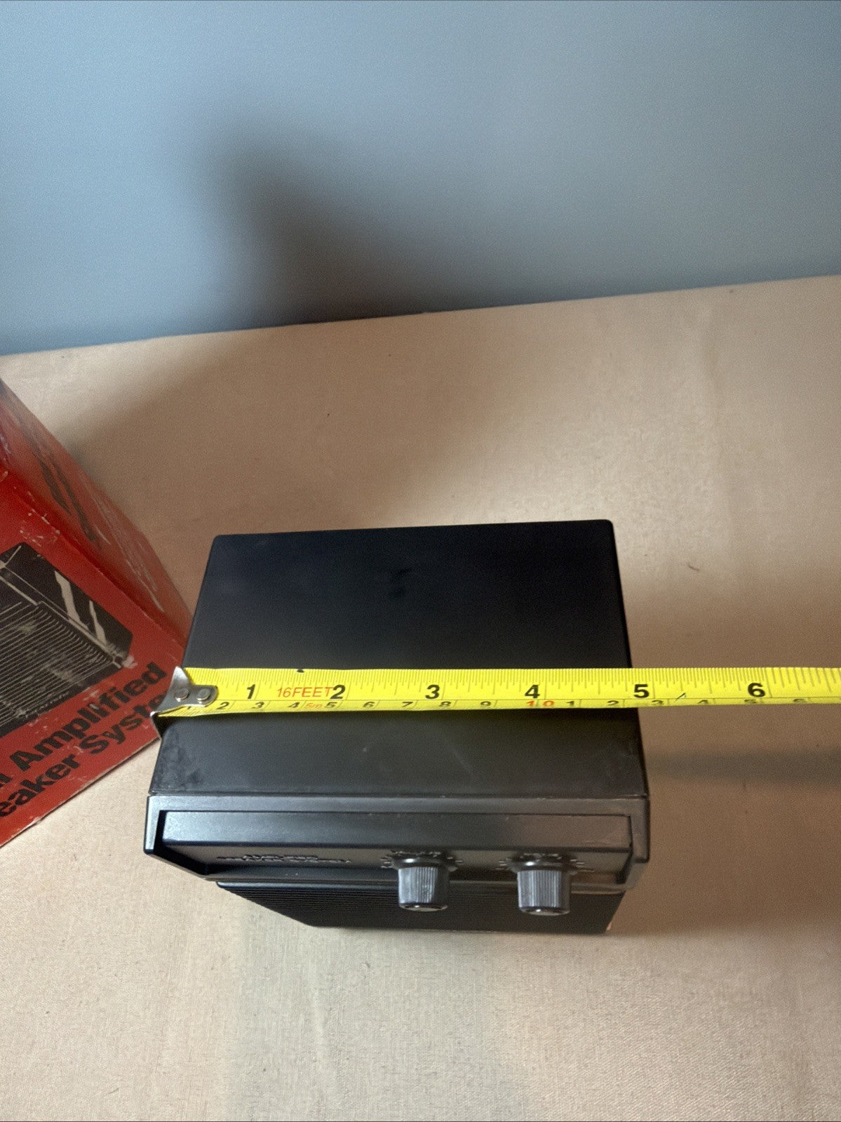 Radio Shack MPS-5 32-2031 Amplified Speaker System Vintage Portable Audio