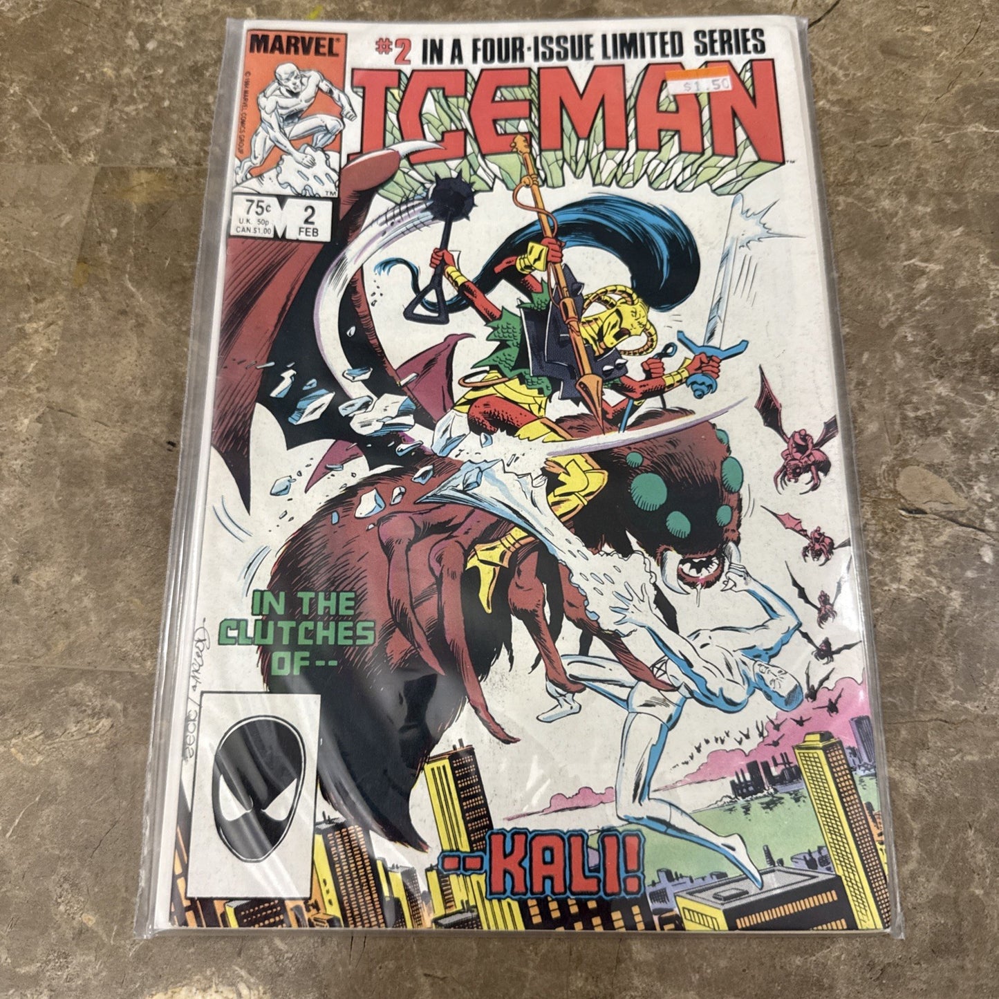 Marvel Iceman #1 #2 Limited Series Lot 1984 + X-Men Classic 55 & X-Factor 72