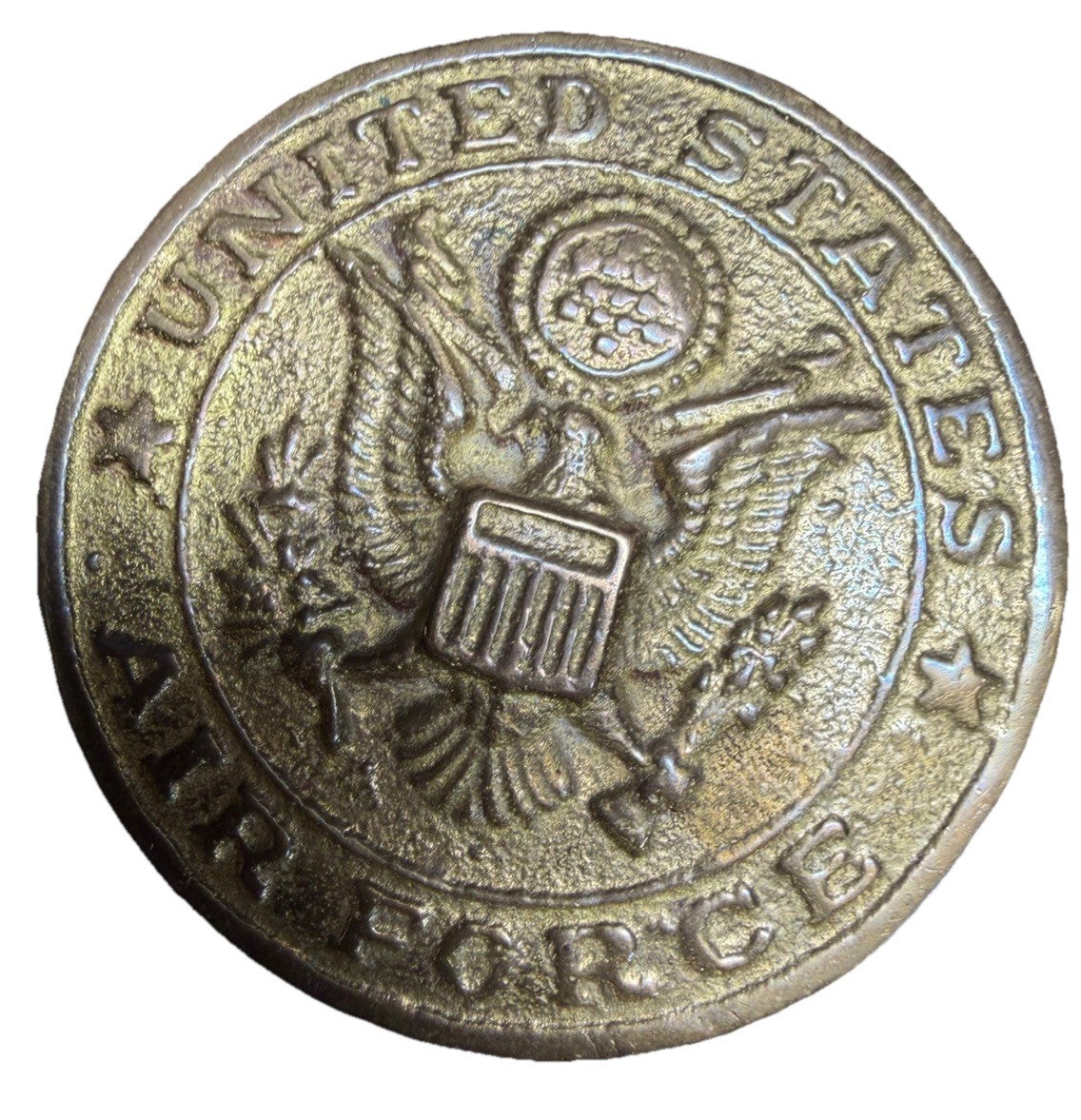 Collectible United States Air Force Brass Medallion Military Challenge Coin 2”