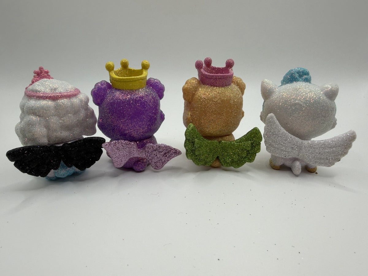 Glitzi Globes Mini Animal Figures Sparkle Glitter Moose Toys Replacement Lot