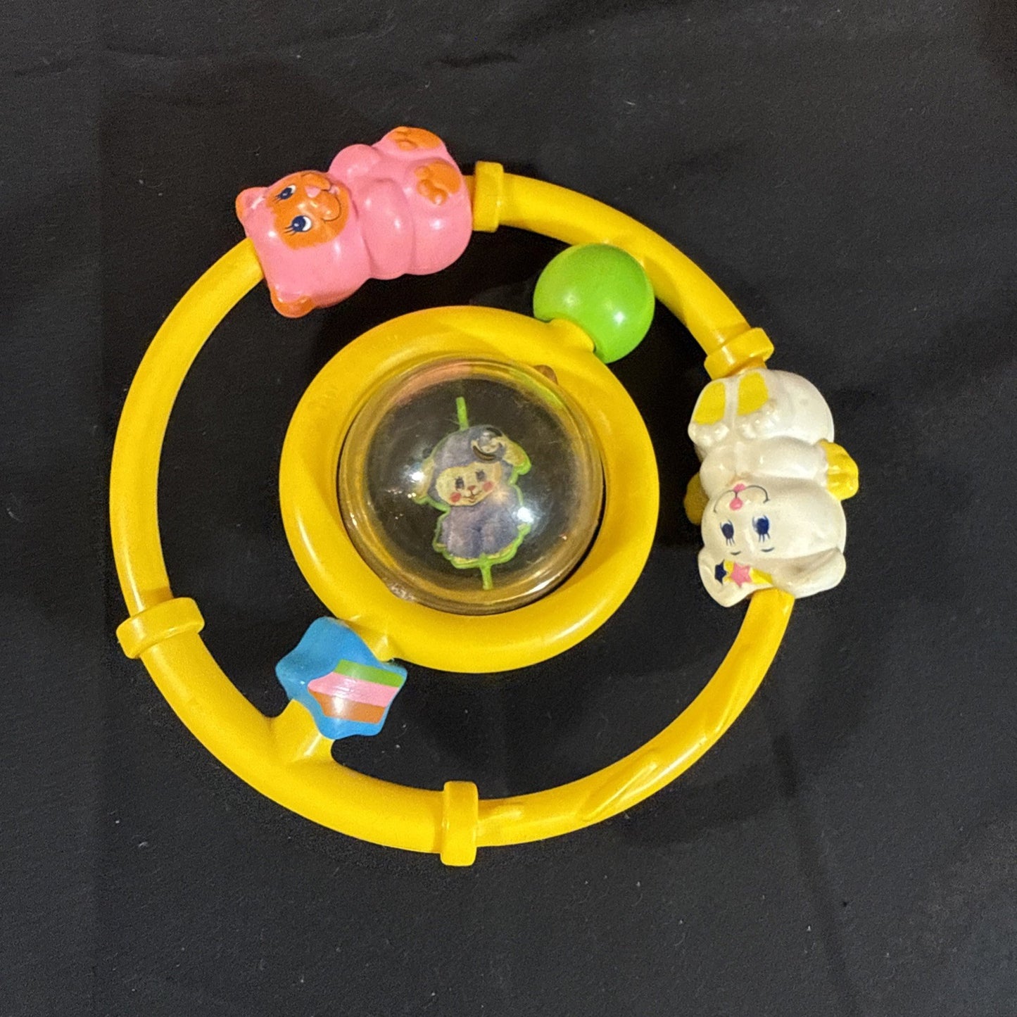 Vintage Infant Activity Toys Lot of 4 Sanitoy Johnson & Johnson Other