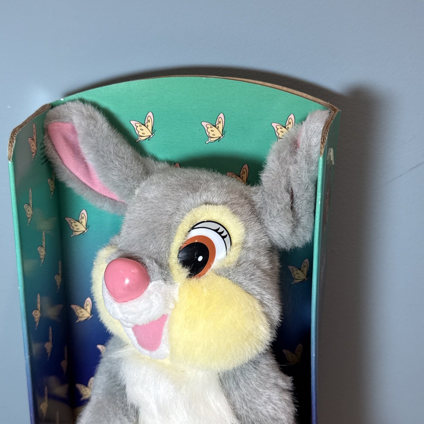 Disney Thumper Bambi Plush Rabbit Mattel New In Box Collectible Toy