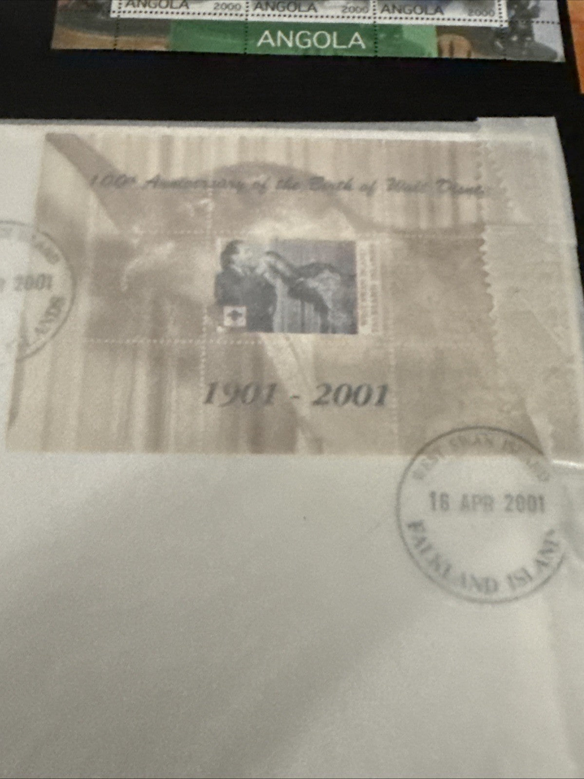 Walt Disney 100th Anniv Millennium Stamp Lot Angola Falklands FDC Souvenir Sheet